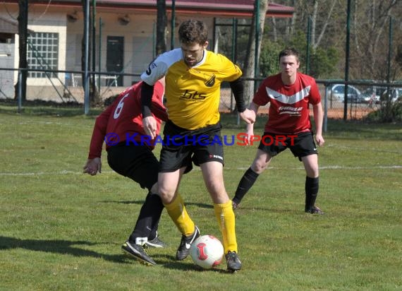 SV Hilsbach - FV Landshausen Kreisklasse A Sinsheim 07.04.2013 (© Siegfried)